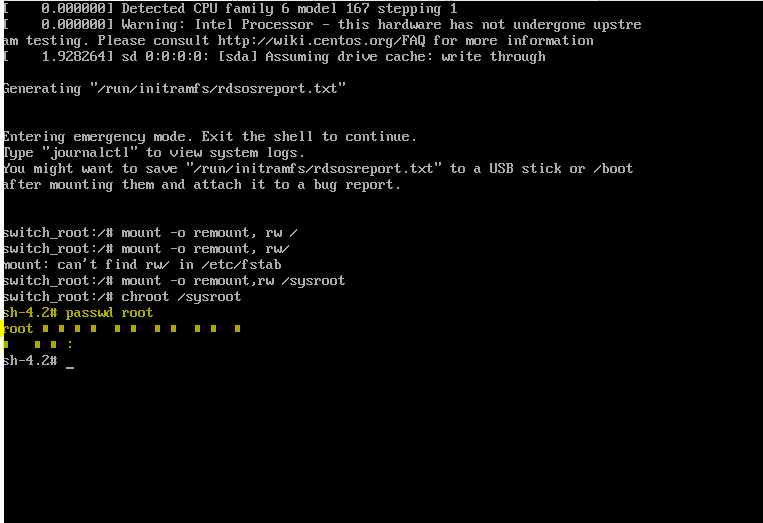 centos 관리자모드 한글이 깨지는 경우 1.png