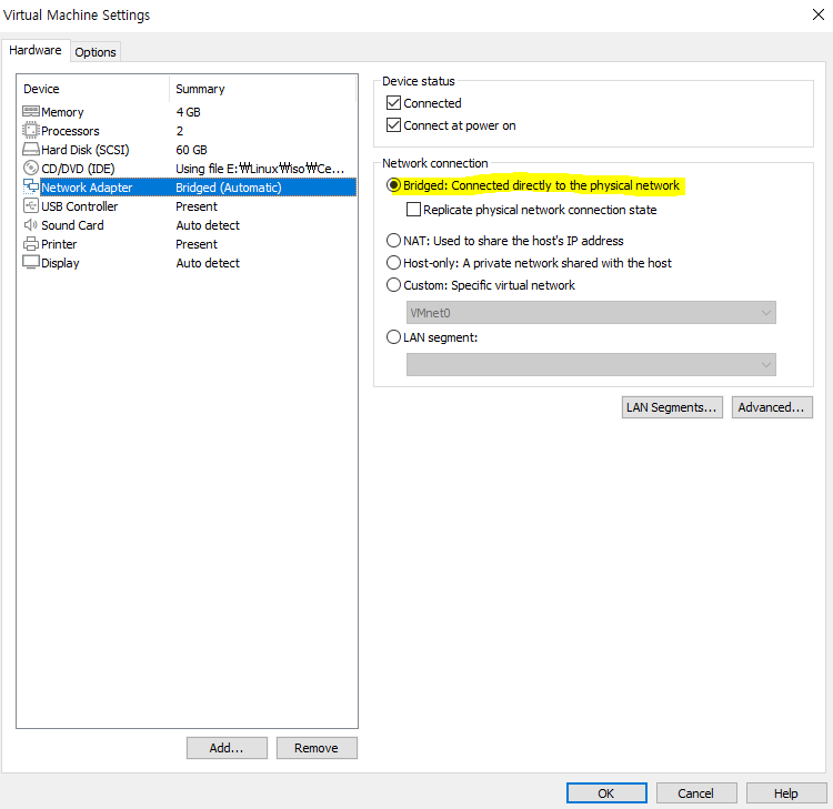 vmware 네트워크 브릿지 1.png